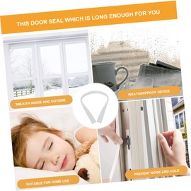 WOONEKY Door Bottom Seal Under Door Noise Blocker Bedroom Draft Stopper Seal Noise Blocker Breeze Soundproofing Strip Soundproofing Strip for Dorm Windproof Strip Noise Blocker for Home