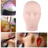 Make-Up Head, E, Training Mannequin Head, Mannequin Training Head, Doll