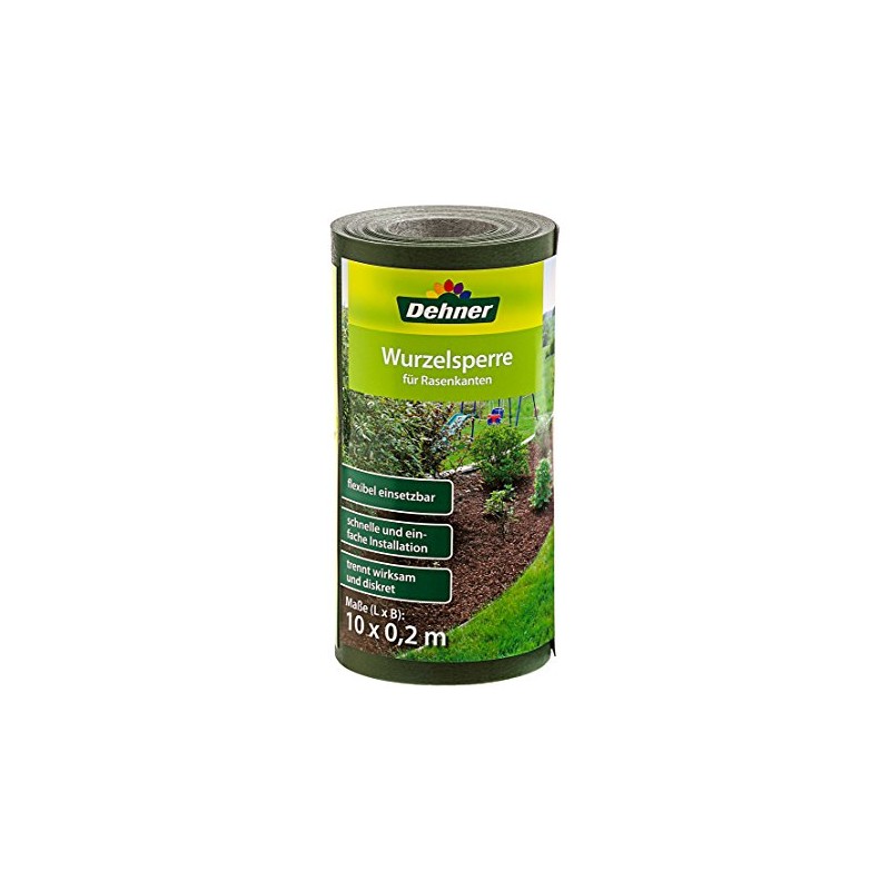 Dehner Side Cutting Border Root Barrier 100 x 4 x