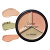 The Saem Cream Cover Perfection Triple Pot Concealer 01 Correct