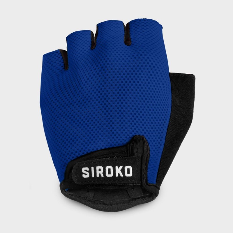 SIROKO - Aero Cycling Gloves Dark Blue - S -