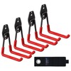 3-H Garage Storagel Hooks 4 Pack,Large Garage Hooks Heavy Duty