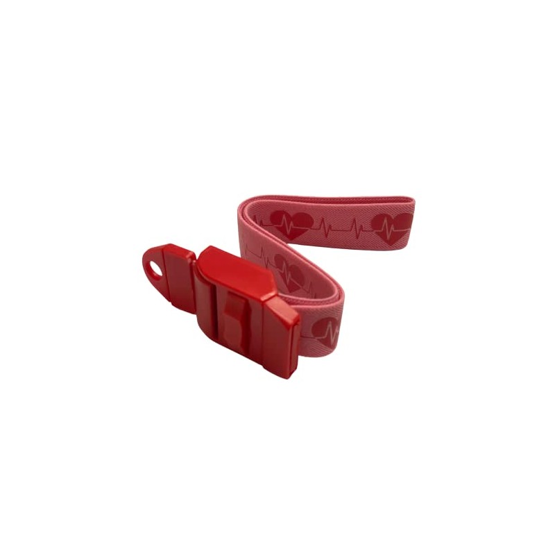 Pink Heart/ECG Tourniquet - Quick and Slow Release - Latex
