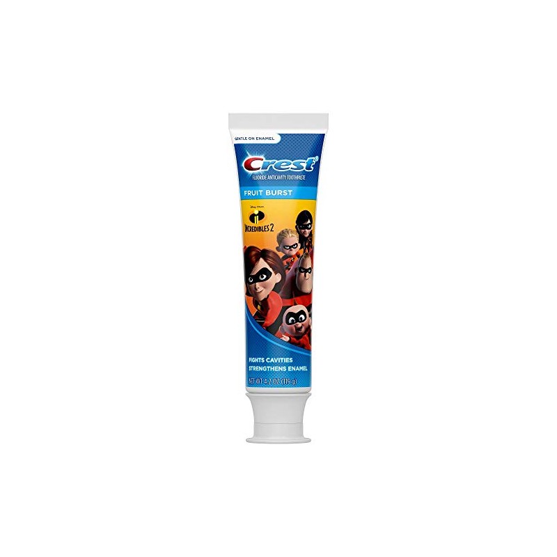 Crest Toothpaste 4.2 Ounce Kids Incredibles 2 Fruit Burst