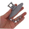 TEHAUX 1 Set Replacement Metal Door Handle for Drum Washing