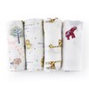 Bunnikins & Clover Muslin Swaddle Blankets for Boys and Girls,