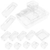 Ciieeo 16pc Organiser Bins Drawer Organiser Cut Out for Makeup