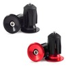 LRONG 2Pairs Bar End Plugs Bicycle Handlebar End Caps Bike