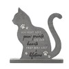 Widdop and Co Grey Pet Memorial Stone Plaque 20cm -