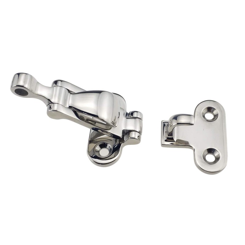 keehui Pair Marine Grade 316 Stainless Steel Anti-Rattle Lockable Hold