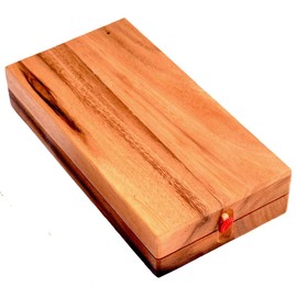 Kalaha African Bean Game Mancala Large Puzzle Wood Strategy Game Children's Game for Fine Motor Skills and Concentration for 2 Players