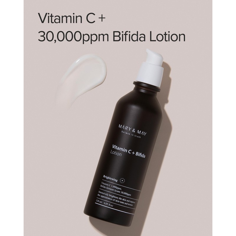 Mary & May Vitamins C + Bifida Lotion (120 ml)