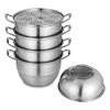 Vevor Olla De Vapor 5 Niveles Vapor De Alimentos Calefacción