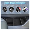Sinminou Lower Center Console Organizer Tray Compatible with 2024-2025 Chevy