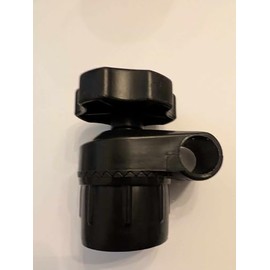 Springs & Canopies Plastic Garden Swing Fittings, Black, Type 2 with Insert