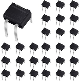 Bridge Rectifier 0.5A 1000V MB10M Bridge Diode Diode Rectifier Backflow Prevention Diode Electronic Work Parts