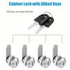 Litensh 40 mm Security Mailbox Lock, Mailbox Lock, Cupboard Drawer