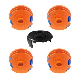 QENETY WX100 Strimmer Spool Lines, Compatible with Qualcast GT30 GGT450A1 GT25 GGT350A1 GGT600A1, 0.065" /1.65mm 27.2ft Trimmer Spool (5pcs)