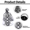 BKEPDY Guardian Bell Moto Design Angel Materiale Metallico Campanella Moto