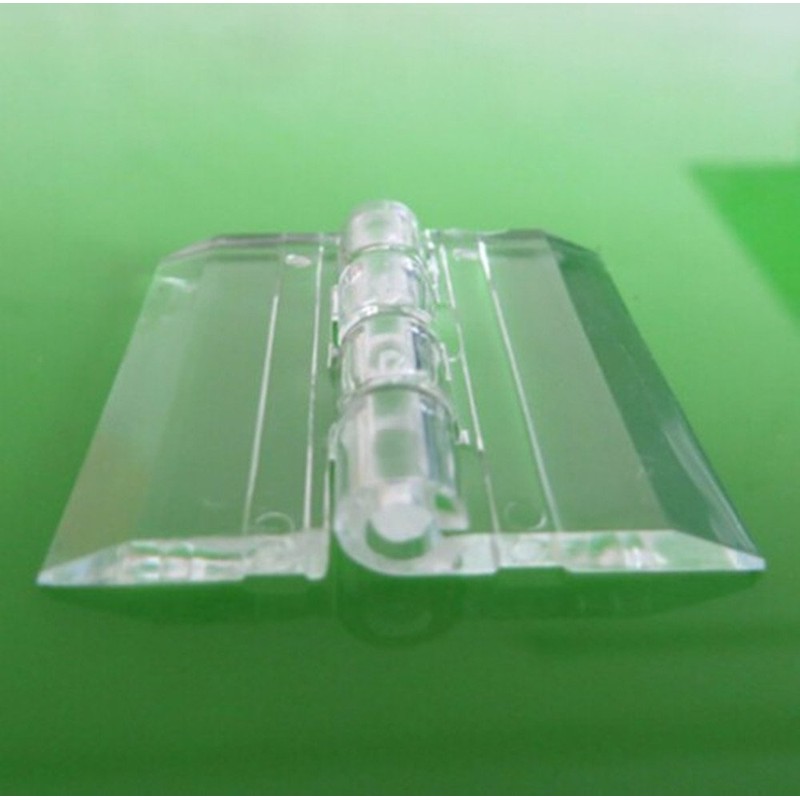 50pcs of 25X33mm Clear Acrylic Hinge, PMMA Perspex Transparent Folding