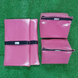 Church Products UK Dog Agility Training Equipment Seesaw Sandbags Indoor Outdoor Garden Play Sandbags (Flat Sandbag, Cerise)