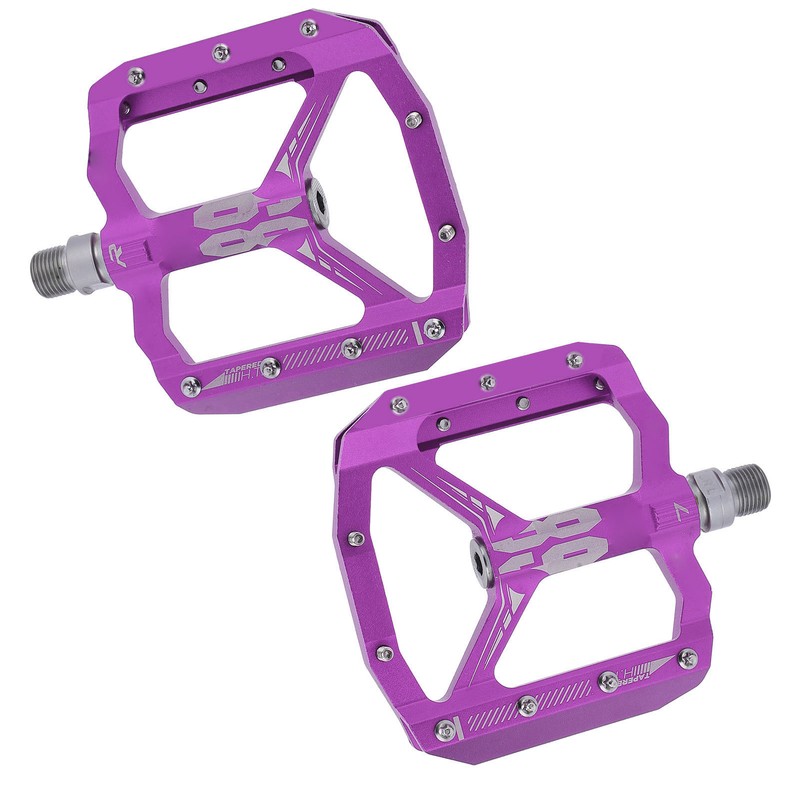 Enlee 2pcs Mountain Bike Pedals NonSlip DU Bearing Lightweight Bicycle