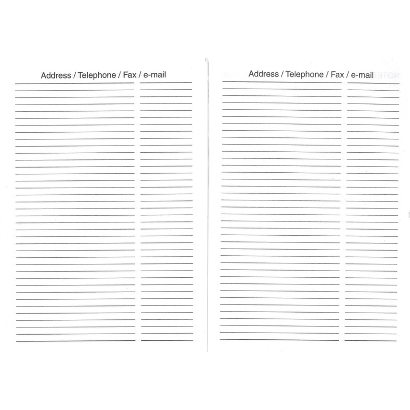 2026 A5 Premium Week To View Diary Hardback Cover Appointment