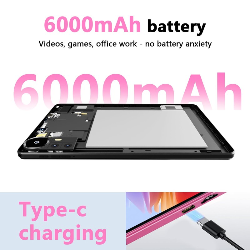 Android 16 Tablet 10 inch Tablets, 20GB RAM 128GB ROM