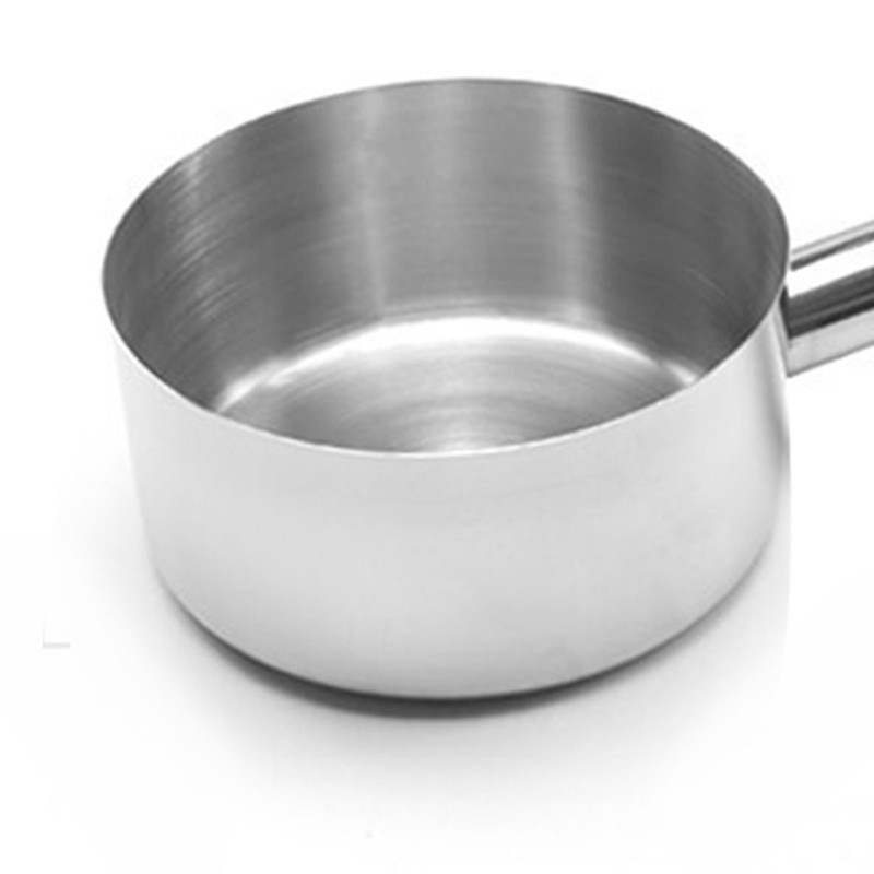 Stainless Steel Saucepan with Handle Multipurpose Nonstick Handheld Sauce Pan