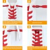 RJ-Sport 2 Pairs of Flat Shoelaces without Tying - Elastic