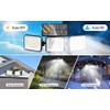 Sunenvoy 2 Pack 180 LED Solar Flood Light Outdoor,Motion Sensor