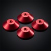 PrecisionGeek Cone Spike Pads, CNC Machined Insulation Washers for Hi-Fi