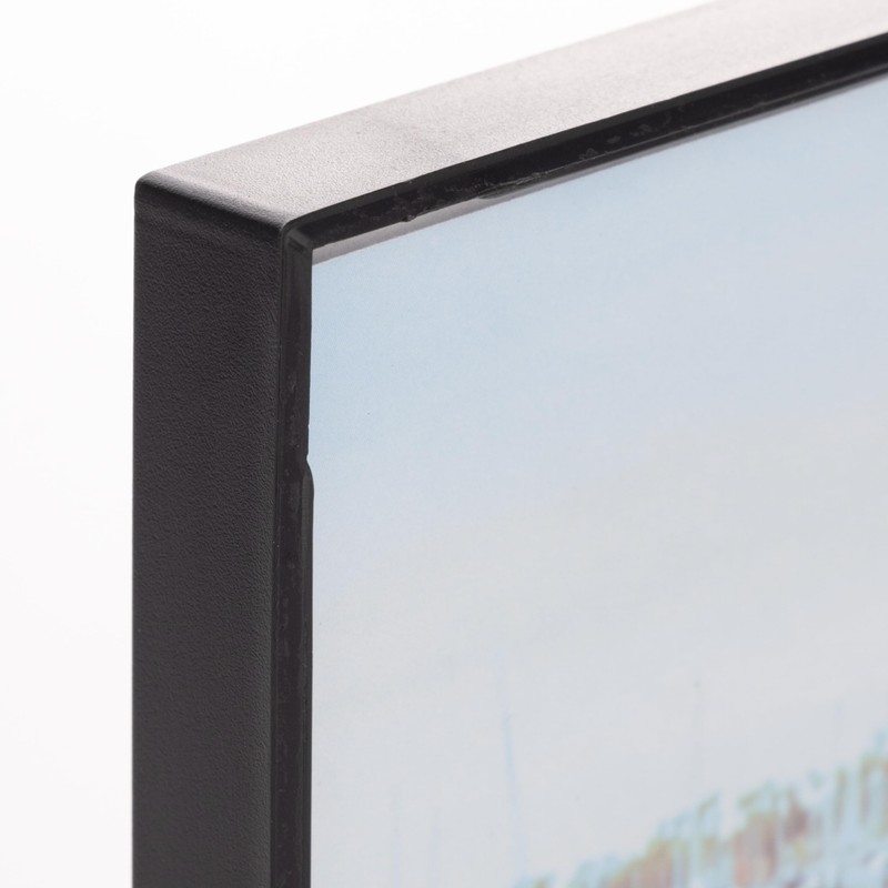 Snap - 4"x6" Black Front Loading - Narrow Wall Photo