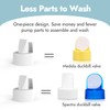 Papablic [6-Count] Papablic New Duckbill Valves for Spectra and Medela,