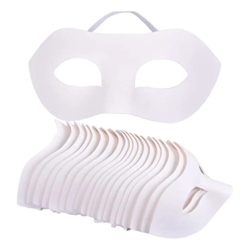 12 Antifaces Antifaz Plastico Disfraz Fiesta Carnaval Mascar