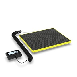 High-Precision Shipping Scale, 200kg/5oz Capacity, Heavy-Duty Scale for Versatile Weighing Needs - Accurate Four-Corner Sensors, Tare Function, Yellow