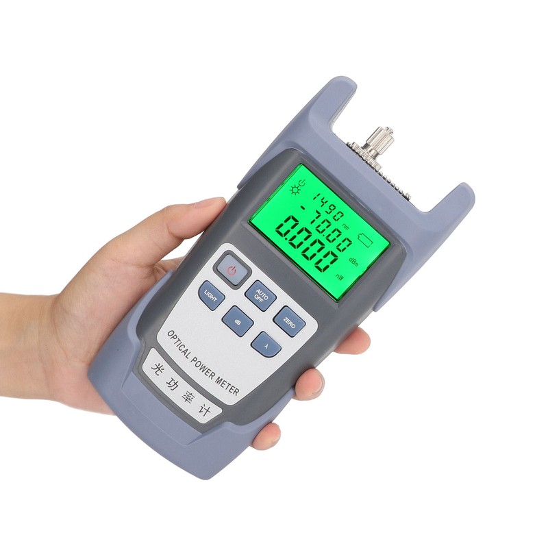 Optical Power Meter 7 Wavelengths Support Standard 2.5mm Interface Fiber