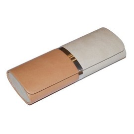 Ariane Glasses Case with Magnetic Closure in Various Colours (Brown)