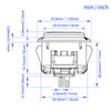 qanba Gravity KT Arcade buttons Mechanical 30mm Snap-in Mechanical Pushbutton