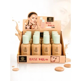 12 Pz Base De Maquillaje Liquido Mayoreo Lote Maquillaje