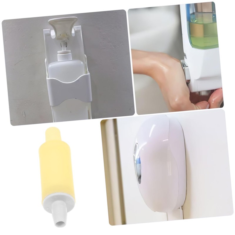 iplusmile 2pcs Replacement Soap Dispenser Head Wall-Mounted Pump Body Rubber