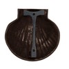 Scallop Door Knocker - Oiled Bronze (Standard Size)