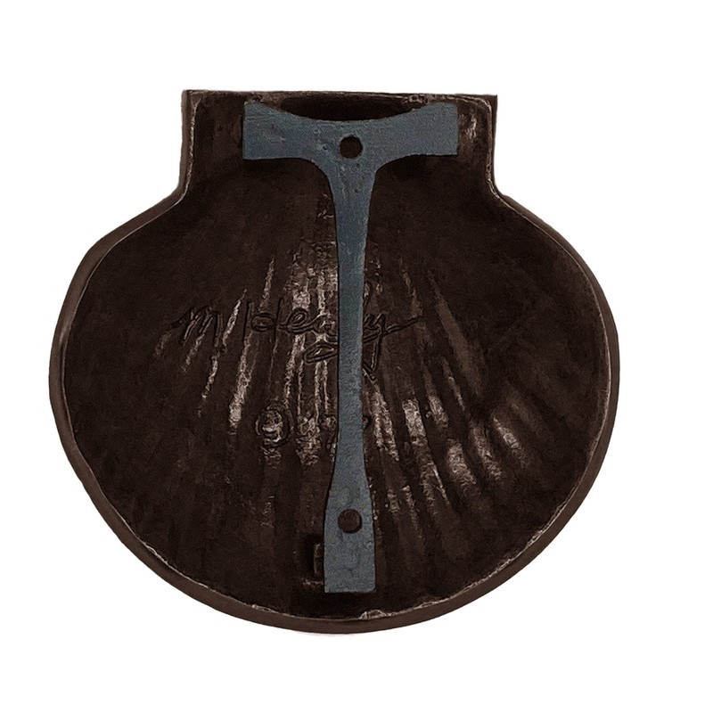 Scallop Door Knocker - Oiled Bronze (Standard Size)