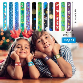 Zoonvii Mitgebsel Kleinspielzeug Set,Partyfüller für Kinder,Schnapparmband kinder/Mini Zauberwürfel/Regenbogenspirale/Styroporflieger,Pinata Füllstoffe Geschenk für Mädchen Jungen