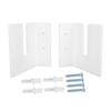 2 Sets Ski Wall Rack Multipurpose Simple Style Strong Support