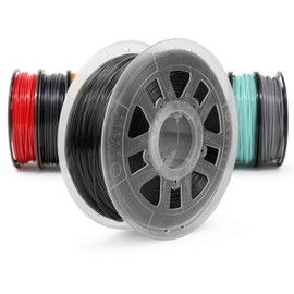 Gizmo Dorks Low Odor ABS 3D Printer Filament 1.75mm 1kg, Black