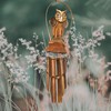 Bellaa 23394 Owl Bamboo Wind Chimes Tune Melody 38 inch