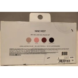 Gel-like Nail Polish Set Esmaltes 4 Pc Nine West