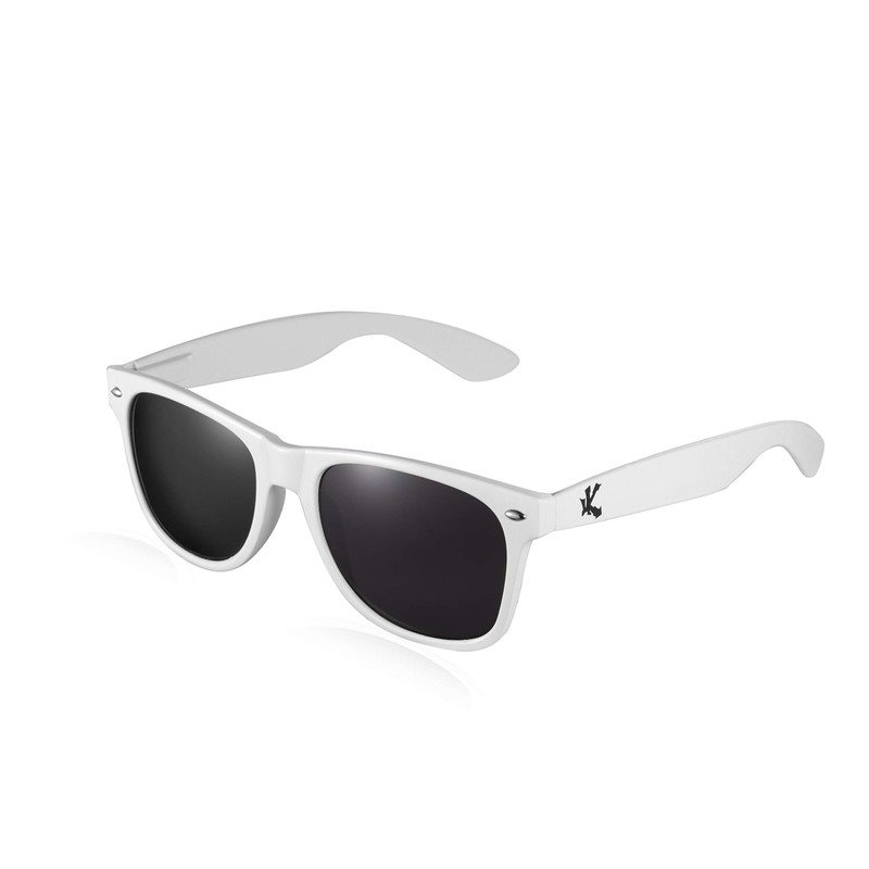 Underground Kulture White Drifter Style Sunglasses UV400 Unisex