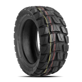 SYACHI 10x3.0 Scooter Tires, 90/55-6 Off Road Tire, Thickened Rubber Tubeless Tire for 90/55-6 80/65-6 Electric Scooter Tire